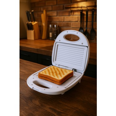 Awox Awox Sole Mini Tost Makinesi 750 W Seramik Plaka Özellikli Beyaz Renkli Yerli fiyatı ve görseli