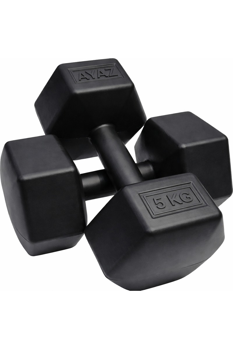 AYAZ SPORT AYAZ SPORT 5 Kg X 2 Adet Toplam 10 Kg New Dambıl Seti, Dumbell — 2. ürün görseli