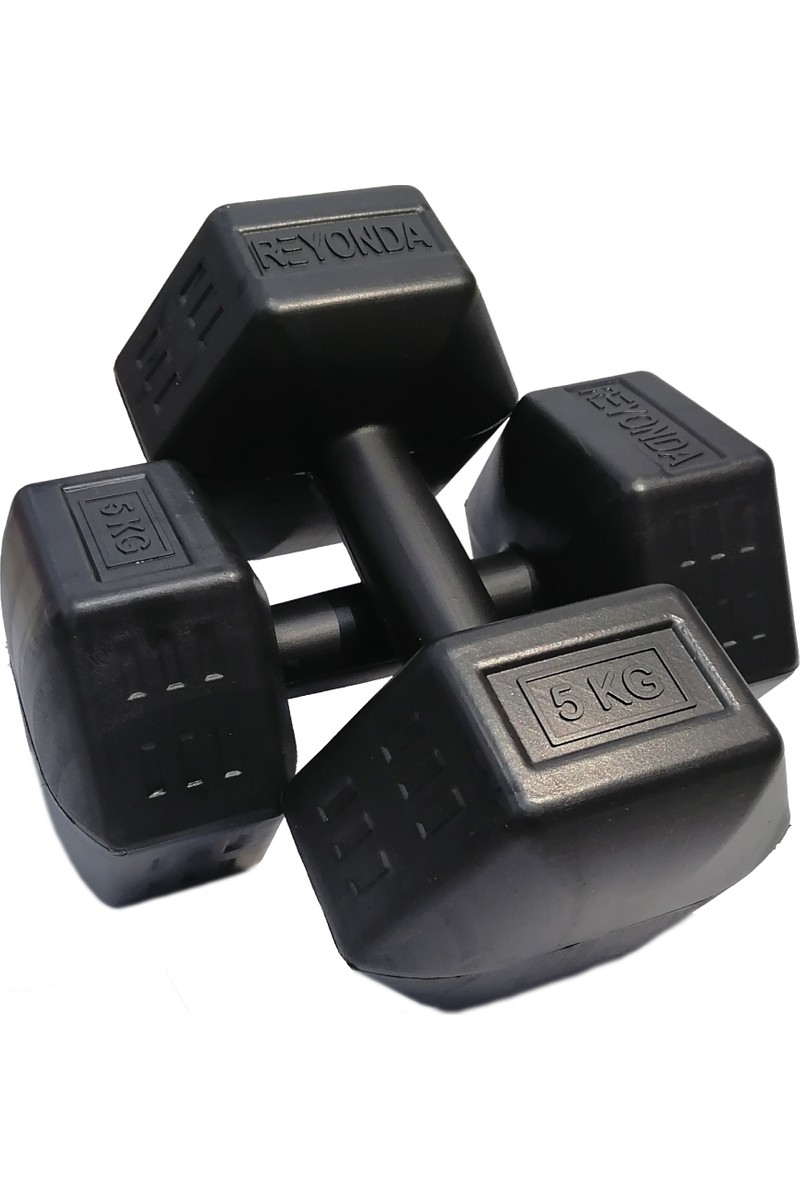 AYAZ SPORT AYAZ SPORT 5 Kg X 2 Adet Toplam 10 Kg New Dambıl Seti, Dumbell — 3. ürün görseli