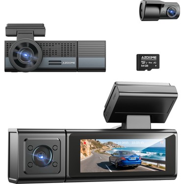 Azdome Azdome M500 4K 3 Kameralı Araç Içi fiyatı ve görseli