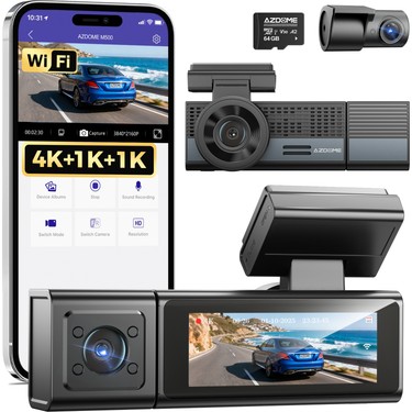 Azdome Azdome M500 4K 3 Kameralı Araç Içi — 2. ürün görseli