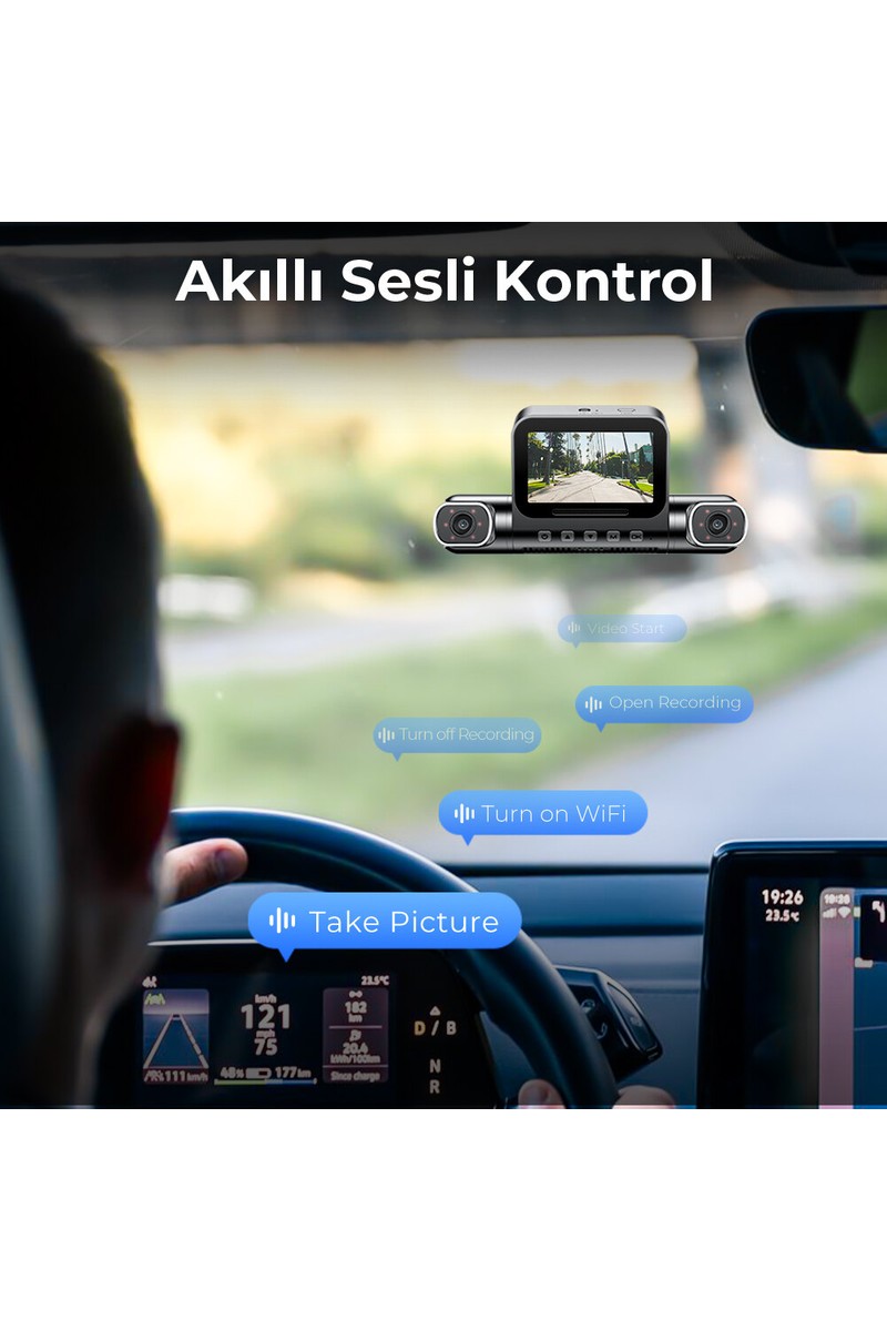 Azdome Azdome M660 4K Araç Kamerası - 64GB Hafıza Kartı — 3. ürün görseli