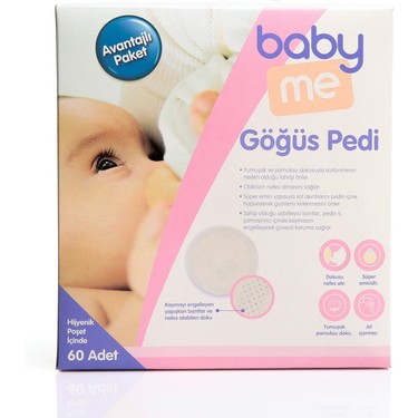 Baby Me Baby Me Göğüs Pedi 60 fiyatı ve görseli
