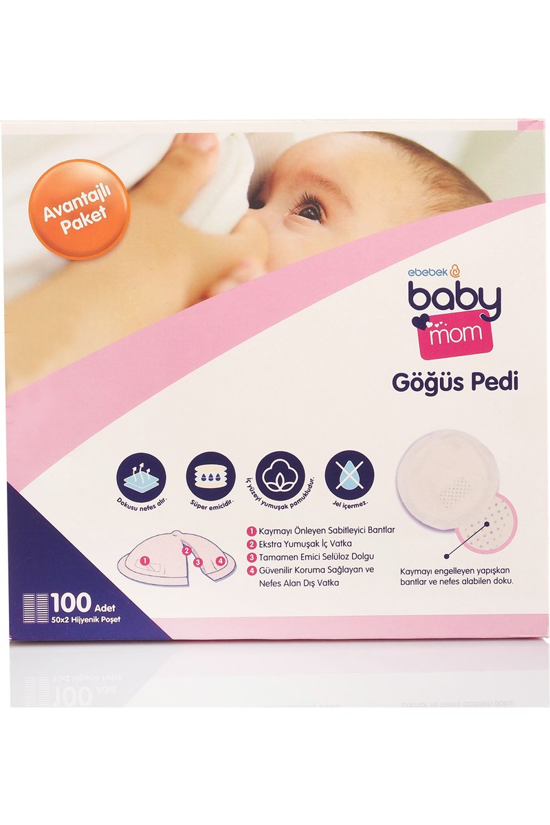 Baby Mom Baby Mom Göğüs Pedi 100LÜ - Avantaj — 4. ürün görseli