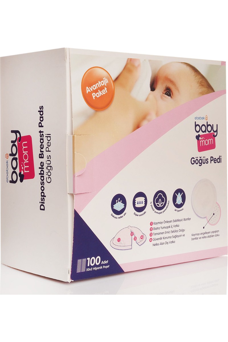 Baby Mom Baby Mom Göğüs Pedi 100LÜ - Avantaj — 5. ürün görseli