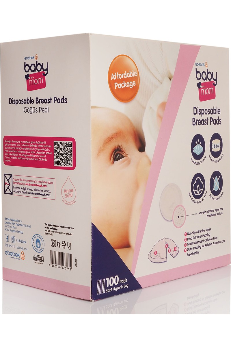 Baby Mom Baby Mom Göğüs Pedi 100LÜ - Avantaj — 6. ürün görseli