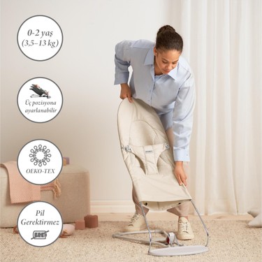 BabyBjörn BabyBjörn Balance Soft Ana Kucağı Bej Renk Kompakt 0-13 kg Taşıma Kapasitesi ile Yumuşak — 2. ürün görseli