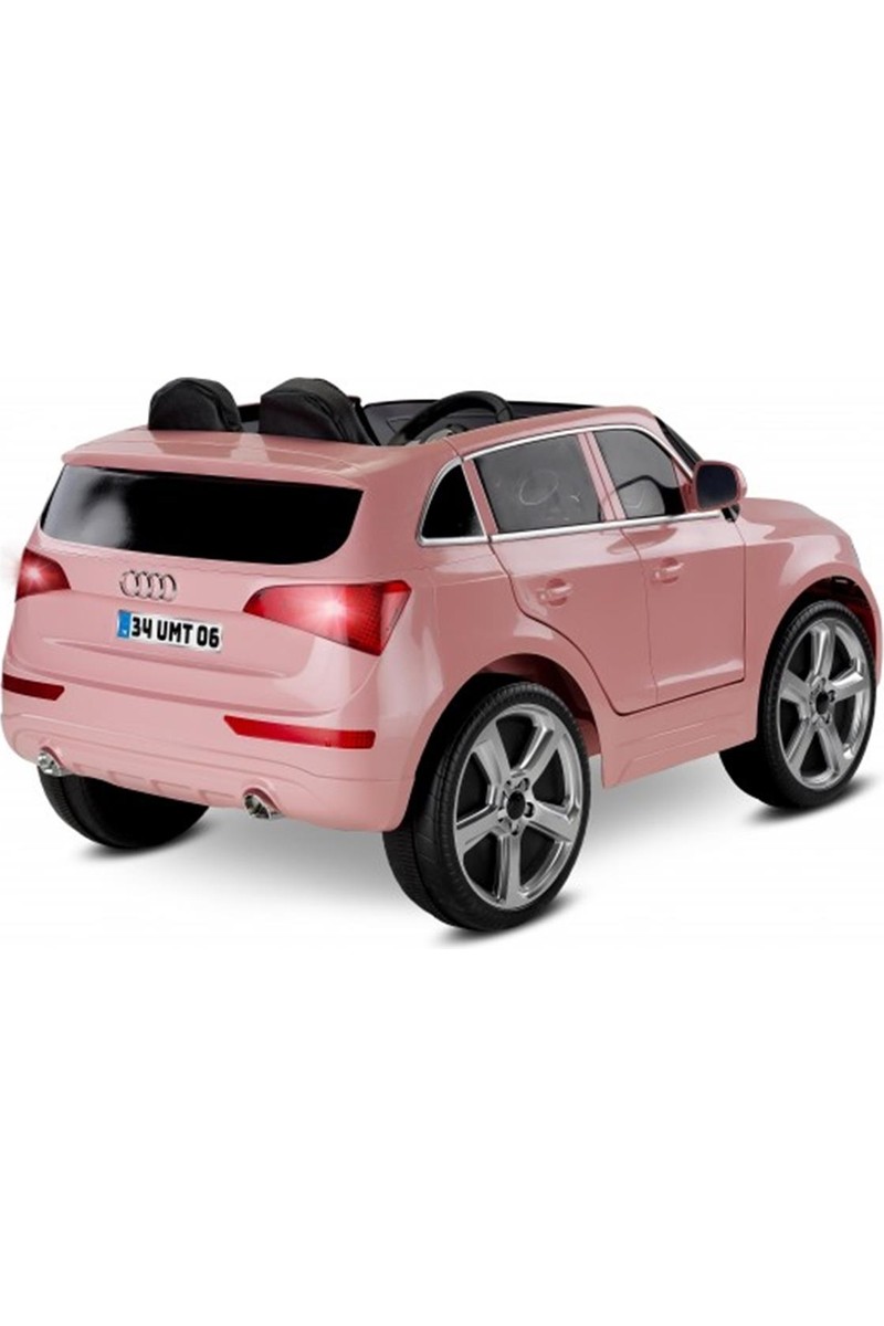 Babyhope Babyhope 437-Q Pembe Akülü Araba 12 V 30 kg Taşıma Kapasitesi ile Tek Kişilik Yarış Arabası — 2. ürün görseli