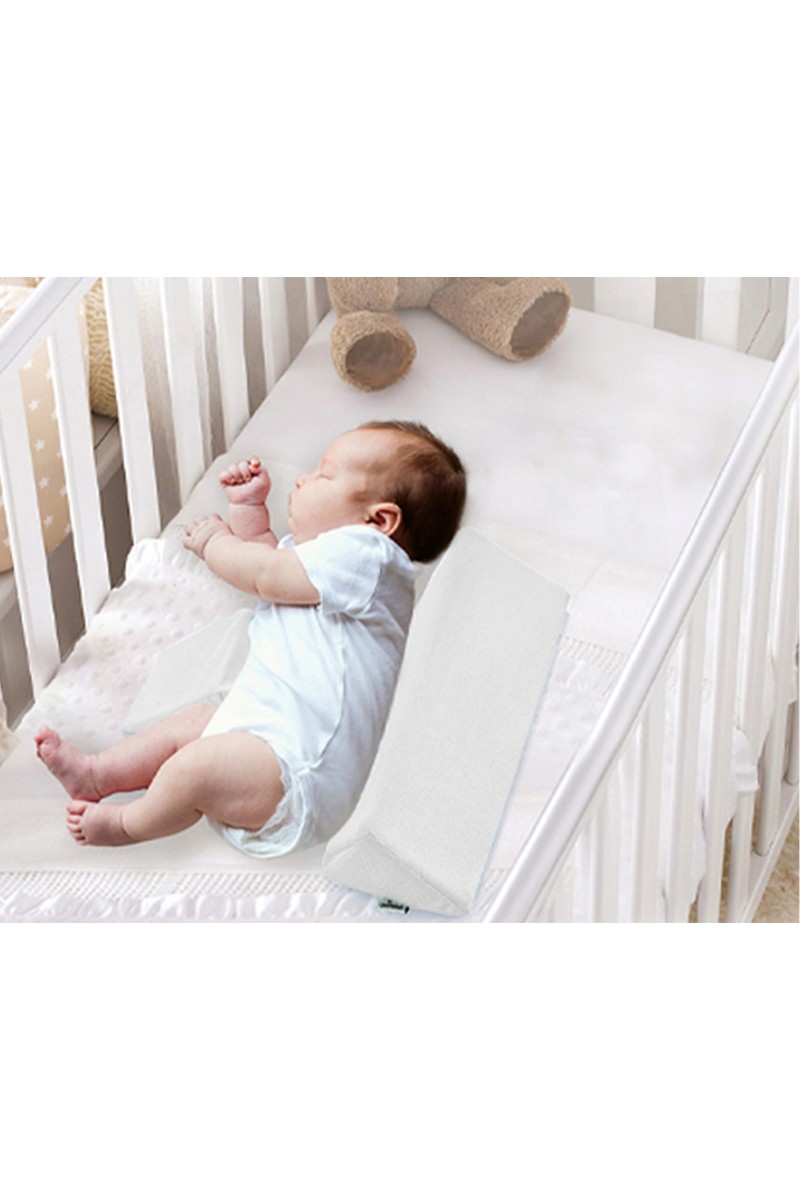Babyjem Bebek Güvenli Uyku Yan Yatış Yastığı Beyaz