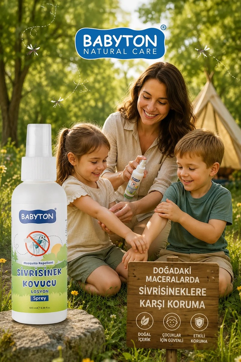 Babyton Babyton Sivrisinek Kovucu Sprey 100 ml 2'li — 6. ürün görseli