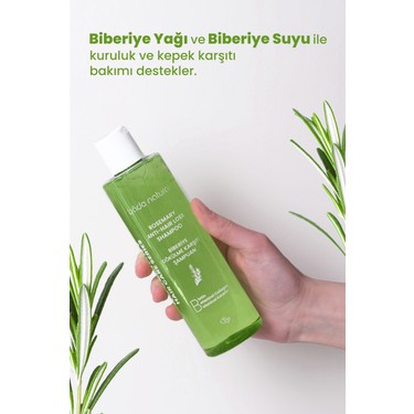 Bade Natural Bade Natural Biberiye Şampuan 250 ml Tüm Saç Tipleri için Dökülme Karşıtı Doğal — 3. ürün görseli