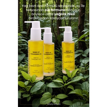 Bade Natural Bade Natural Makyaj Temizleme Yağı Jojoba ve Skualan Içerikli %100 Doğal ve Vegan 100 — 4. ürün görseli