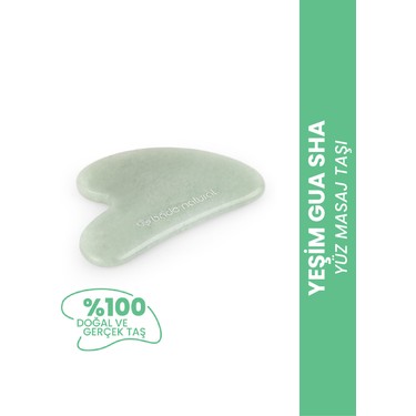 Bade Natural Bade Natural Yeşim Gua Sha %100 Doğal ve Gerçek Yüz Masaj fiyatı ve görseli