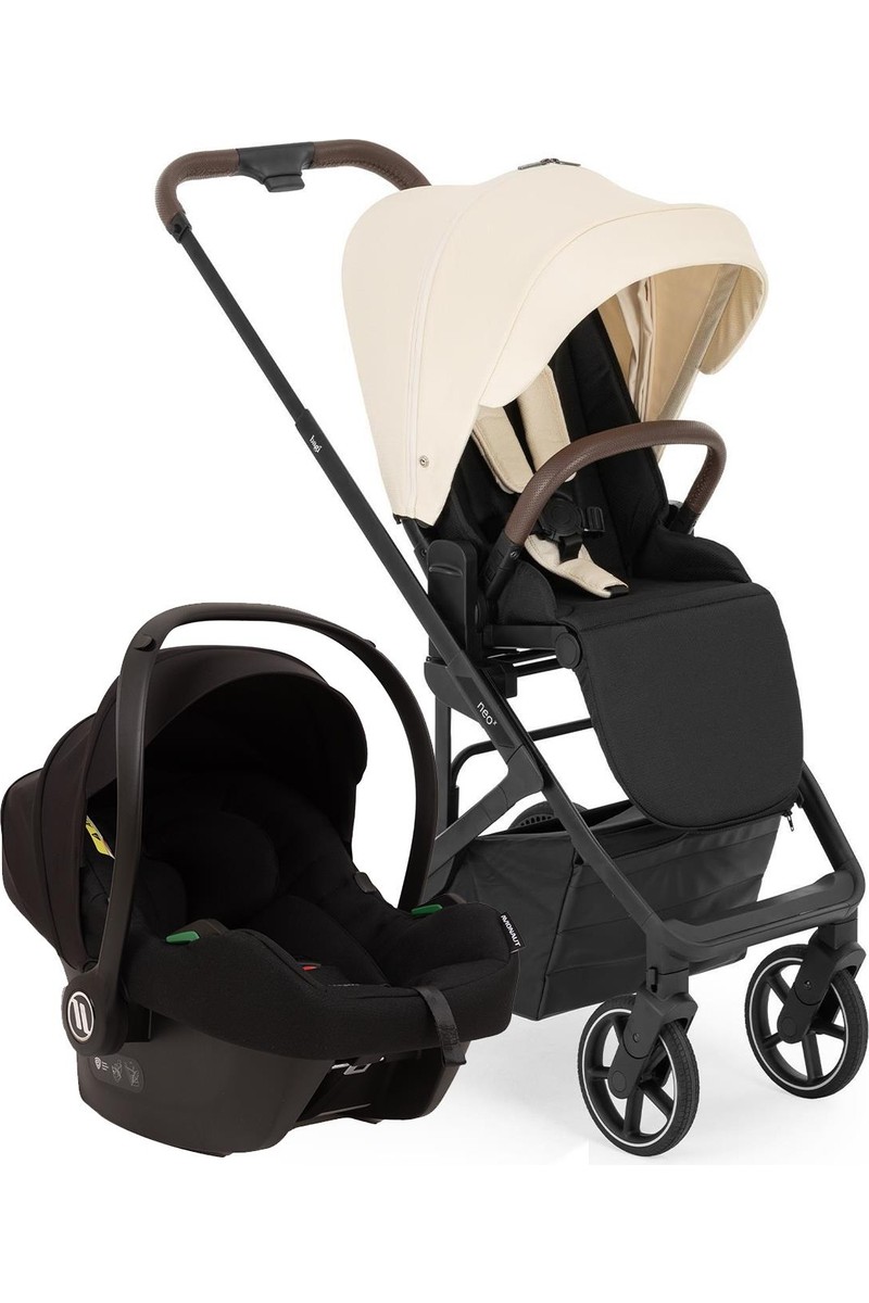 Bagi Neo x Cosmo Travel Sistem Bebek Arabası Beige - Black