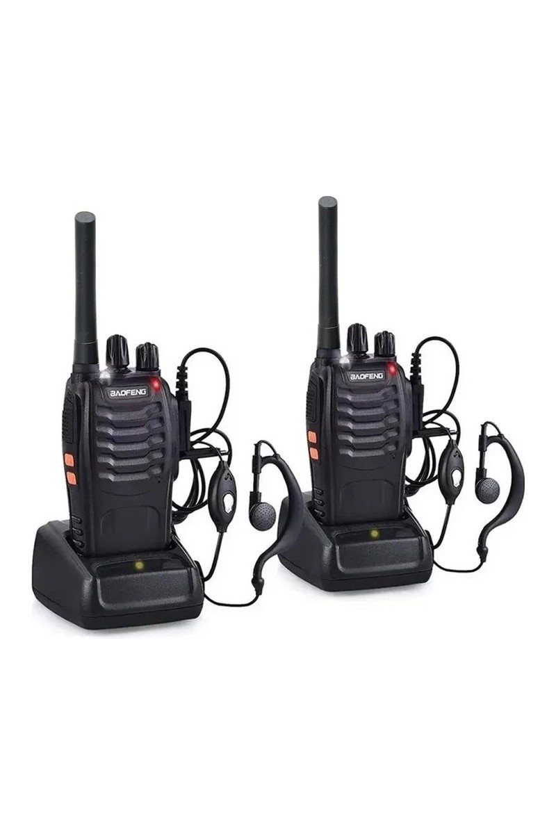 Baofeng BF-88E PMR446 El Telsizi 2'li Set | Kulaklık Hediyeli Şarjlı Profesyonel Telsiz