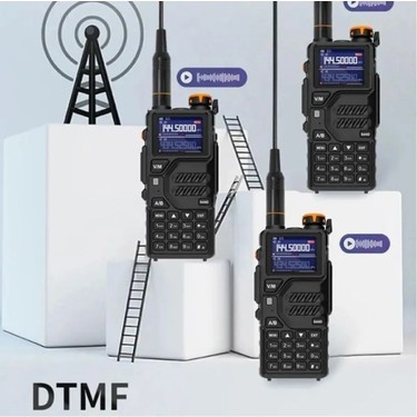 Baofeng Baofeng Bf-K5 Plus Airband Telsiz Multi Fonksiyon Toza ve Darbeye Dayanıklı Tekli — 6. ürün görseli