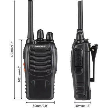 Baofeng Baofeng BF Pmr El Telsizi 10'lu Set (Kulaklık — 4. ürün görseli