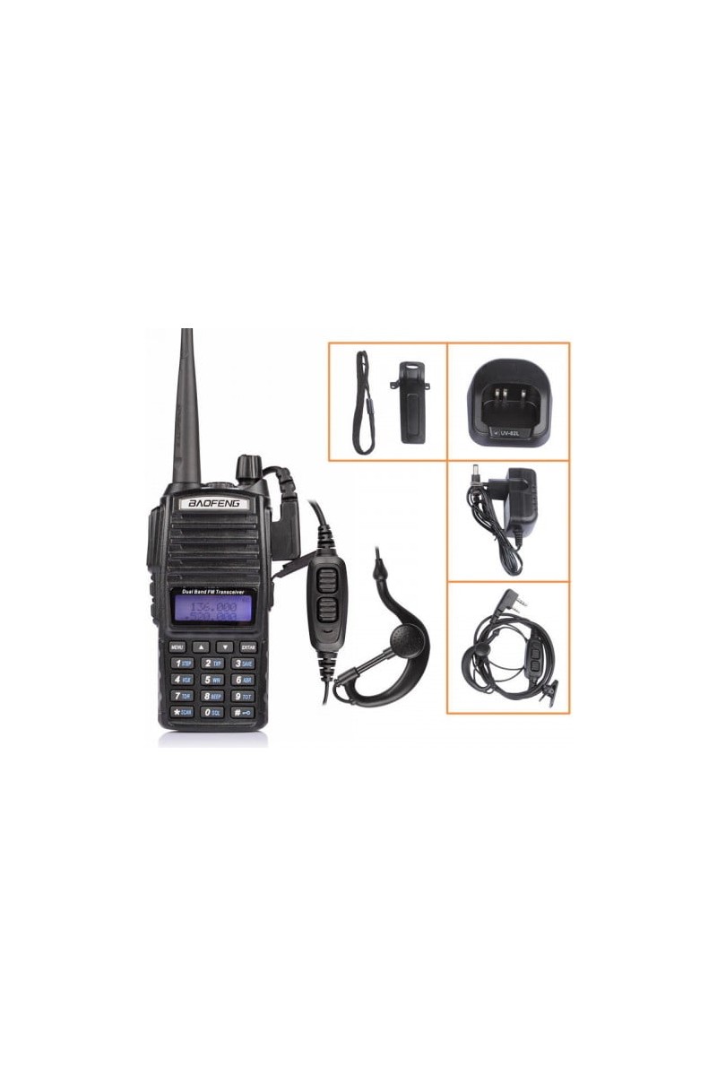 Baofeng Uv-82 Telsiz 8 Kanal Vox Özelliği ile Tekli Paket Olarak Sunuluyor