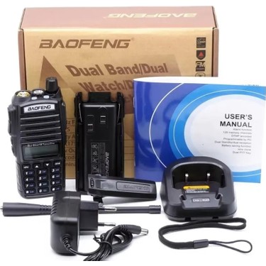 Baofeng Baofeng Uv-82 Type-C Bataryalı El Telsizi Siyah Toza ve Darbeye Dayanıklı Vox Özelliği ile Tekli — 2. ürün görseli