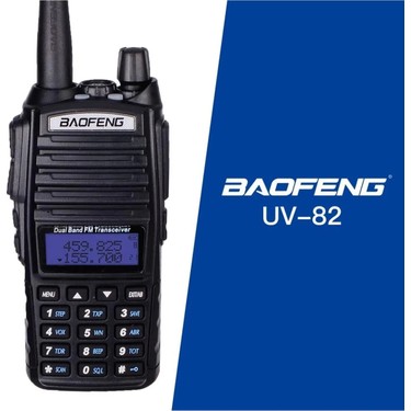 Baofeng Baofeng Uv-82 Type-C Bataryalı El Telsizi Siyah Toza ve Darbeye Dayanıklı Vox Özelliği ile Tekli — 5. ürün görseli