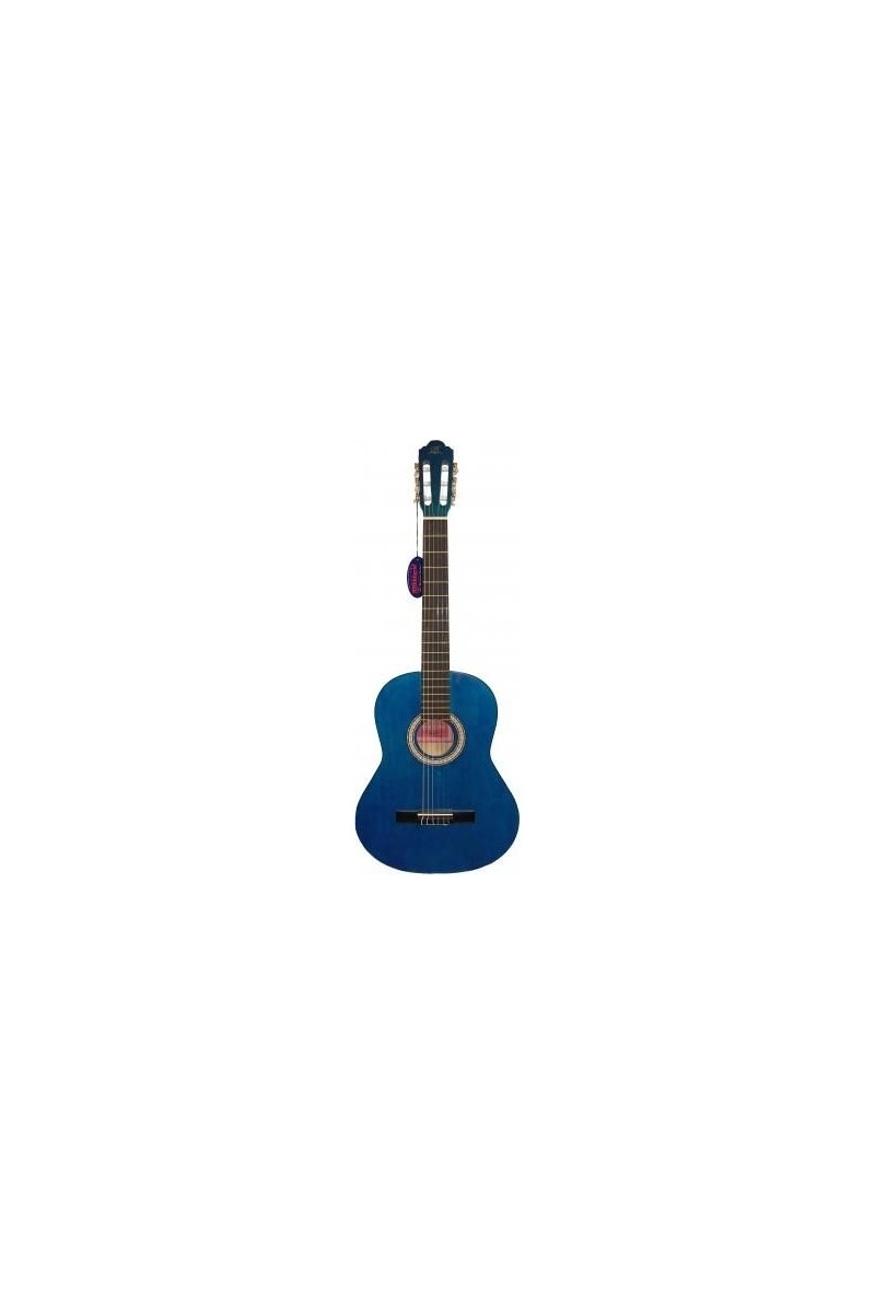 Barcelona LC 3900 BL Mavi Klasik Gitar Ihlamur Ağacı Üst Kısım ve Akçaağaç Sap ile