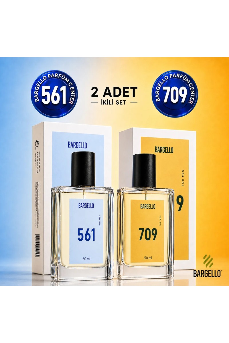Bargello 561 Erkek Parfüm Fresh 50 ml Edp 709 Erkek Parfüm Oriental Edp 50 ml