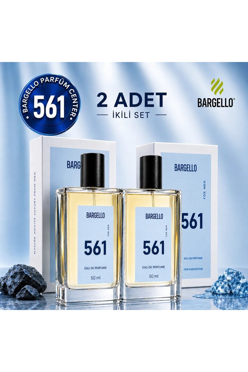 Bargello 561x2(2adet) Erkek Parfüm Fresh 50 Ml Edp