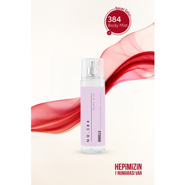 Bargello Bargello No:384 Kadın Vücut Spreyi 210 ml Ferah Çiçek Aromalı Uzun Süre Kalıcı fiyatı ve görseli