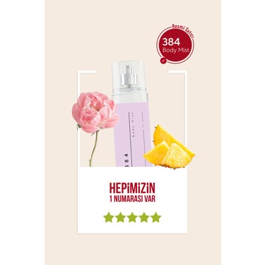 Bargello Bargello No:384 Kadın Vücut Spreyi 210 ml Ferah Çiçek Aromalı Uzun Süre Kalıcı — 2. ürün görseli