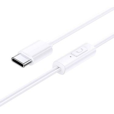 Baseus Baseus Encok CZ11 Type-C Mikrofonlu Kablolu Stereo Kulaklık Beyaz Mükemmel Ses — 4. ürün görseli