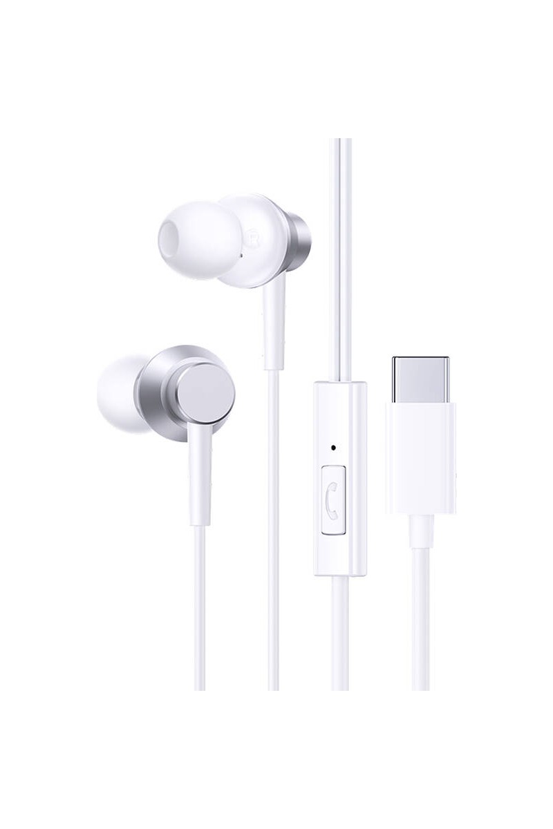 Baseus Baseus Encok CZ11 Type-C Mikrofonlu Kablolu Stereo Kulaklık Beyaz Mükemmel Ses — 5. ürün görseli