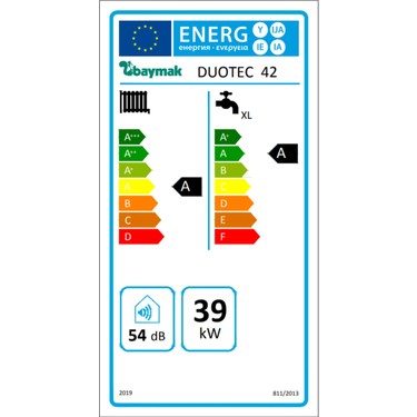 Baymak Baymak Duotec 42 kW 36120 Kcal/h Kapasiteye Sahip Hermetik Premix Yoğuşmalı Kombi Baca — 3. ürün görseli