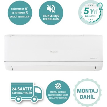 Baymak Baymak Elegant Aır 12000 Btu A++ İnverter Klima (Montaj fiyatı ve görseli