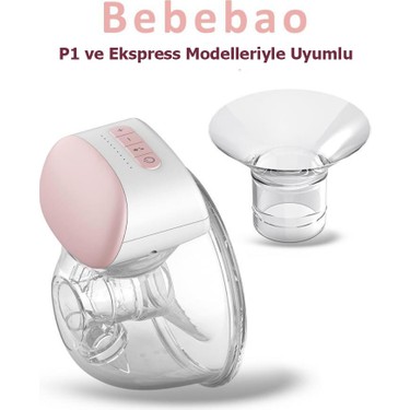 Bebebao Bebebao Silikon Flanş Küçültücü Göğüs Pompası Kalkanı 20-21-22 mm 3'lü Set P1 Ekpress Model — 3. ürün görseli