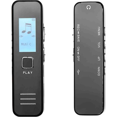 Beemen Beemen 32 GB Mini Dijital Ekranlı Ses Kayıt Cihazı Ve MP3 Çalar Yüksek Ses Kalitesi ve — 4. ürün görseli
