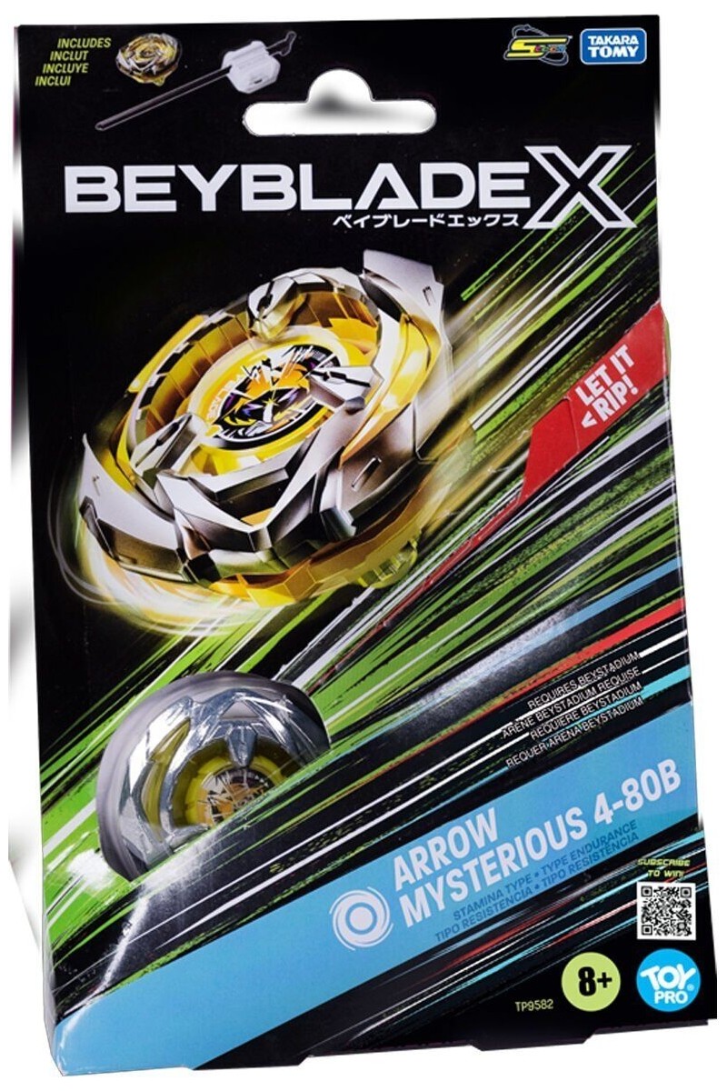 Belirtilmemiş BEY06000 Beyblade 1li Set Arrow Mysterious 4-80B