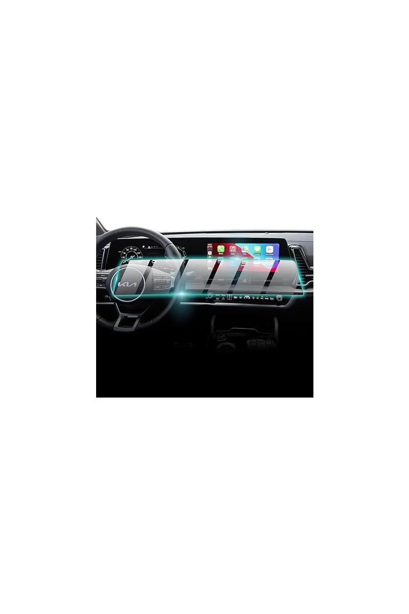 Bemy Bemy Ticaret 2023-2025 Sportage Nq5 Sx- Sx Prestige 12.3" Navigasyon+ Gösterge Paneli Curved Ekran Için 9h Nano Ipg Proactive Ekran Koruyucu, Pürüzsüz Cam Bitiş, Dokunmatik Hassasiyet — 2. ürün görseli