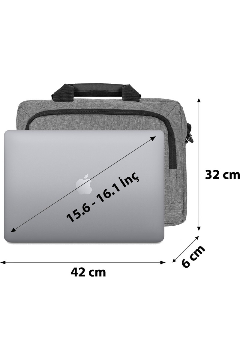 Beutel Beutel G683 15.6" - 16.1" Siyah Evrak Notebook Laptop Bilgisayar Çantası — 2. ürün görseli