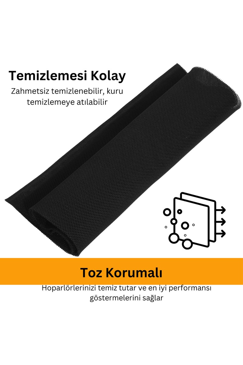 Beylini Beylini Hoparlör Kumaşı Airfile Örgülü Toz Engelleyici Kızılötesi Sinyalleri Engellemez 3D Akustik (100X150) — 3. ürün görseli