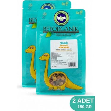 Beyorganik Beyorganik Organik Çocuk Makarna Sebzeli %35 Sebzeli 2x150gr (pestisit Ve Aflatoksin fiyatı ve görseli