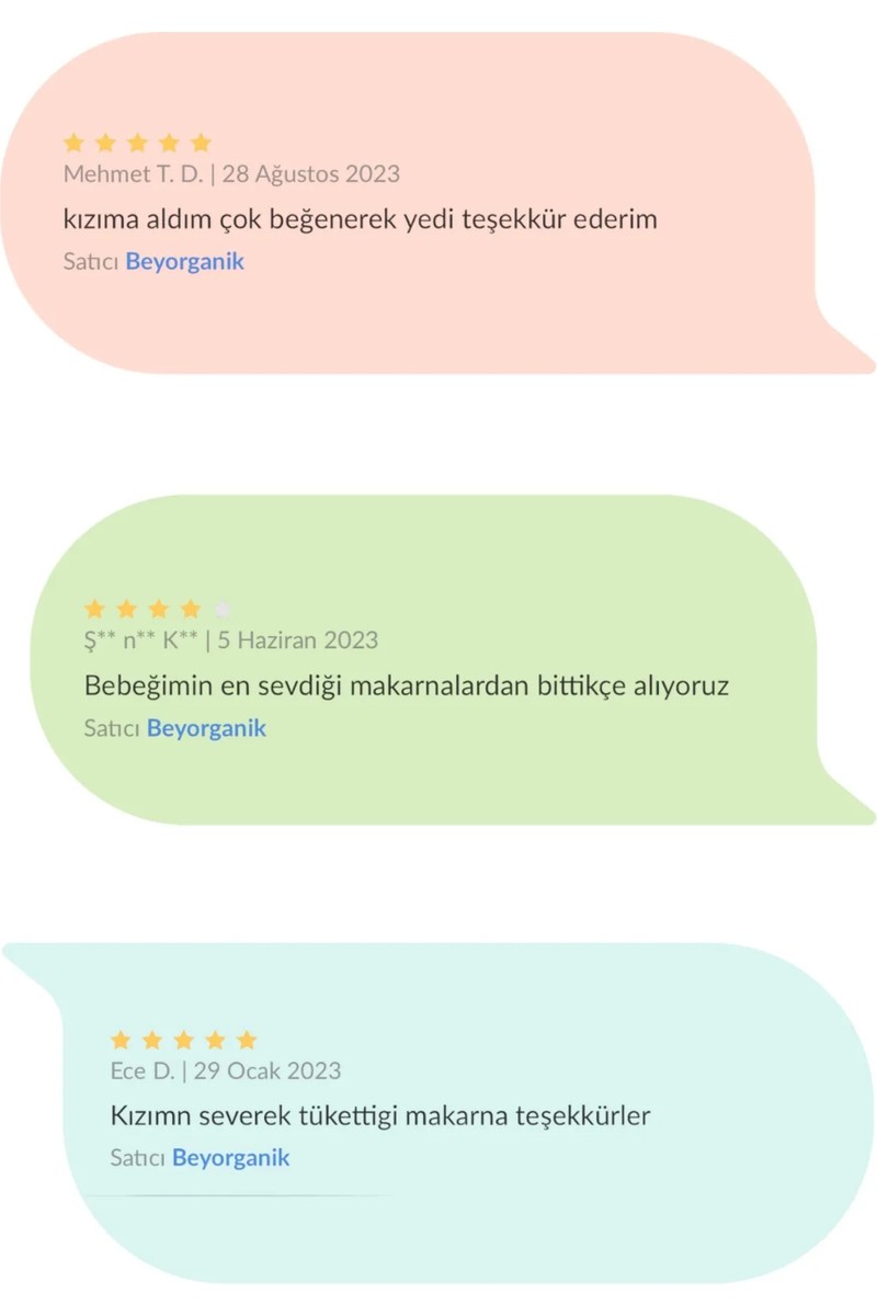 Beyorganik Beyorganik Organik Sebzeli Makarna Seti 2'li (Organik Boru Makarna - Sebzeli Burgu Makarna 240 — 6. ürün görseli