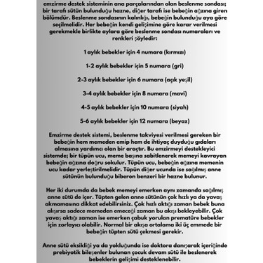 Bıçakcılar Bıçakcılar Emzirme Destek Sistemi No:4 Beslenme Sondası Kırmızı EDS sabitleme Bant ve kilitli — 5. ürün görseli