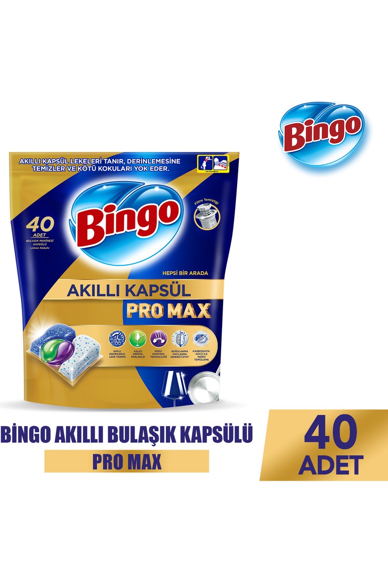 Bingo Bingo Akıllı Kapsül Pro Max Bulaşık Makinesi Deterjanı Tableti — 6. ürün görseli