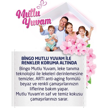 Bingo Bingo Matik Konsantre Toz deterjan 10kg Mutlu — 6. ürün görseli