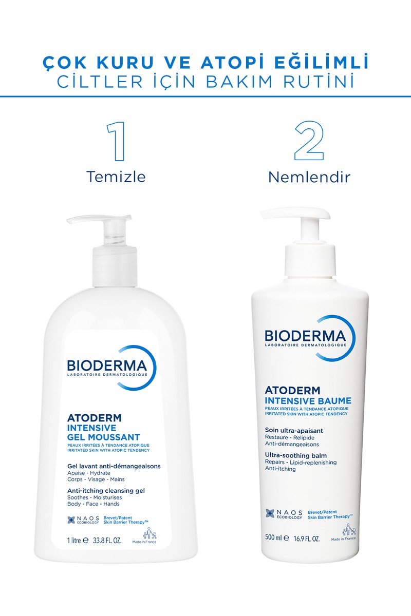 Bioderma Bioderma Atoderm Intensive Balm Çok Kuru Atopi Eğilimli Cilt Nemlendirici Krem Yetişkin, Çocuk 500 Ml — 3. ürün görseli