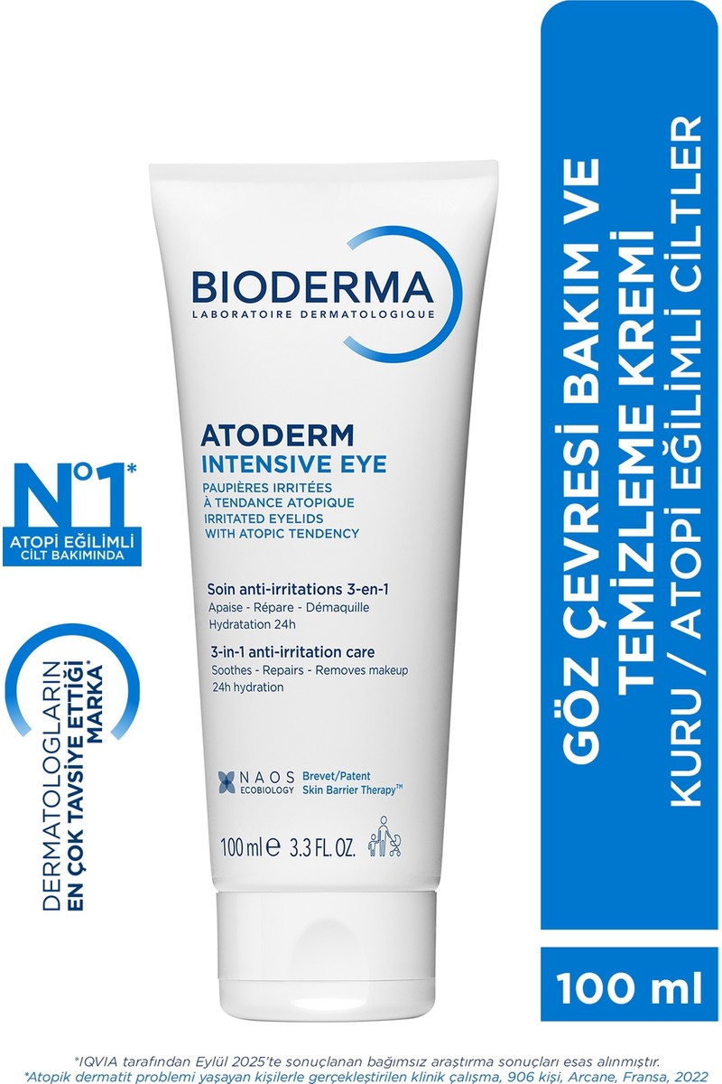 Bioderma Bioderma Göz Bakım Kremi - Nemlendirici ve Makyaj Temizleyici 100 — 5. ürün görseli