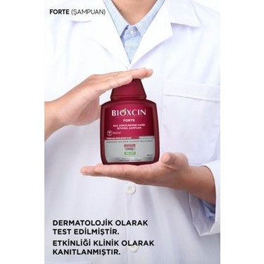 Bioxcin Bioxcin Forte Şampuan - Yoğun Saç Dökülmesine Karşı Canlandırıcı Etki, 3'lü Set, Bitkisel Formül, — 4. ürün görseli