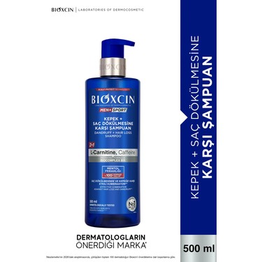 Bioxcin Bioxcin Kepek + Saç Dökülmesine Karşı Şampuan 500 fiyatı ve görseli
