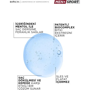 Bioxcin Bioxcin Kepek + Saç Dökülmesine Karşı Şampuan 500 — 4. ürün görseli