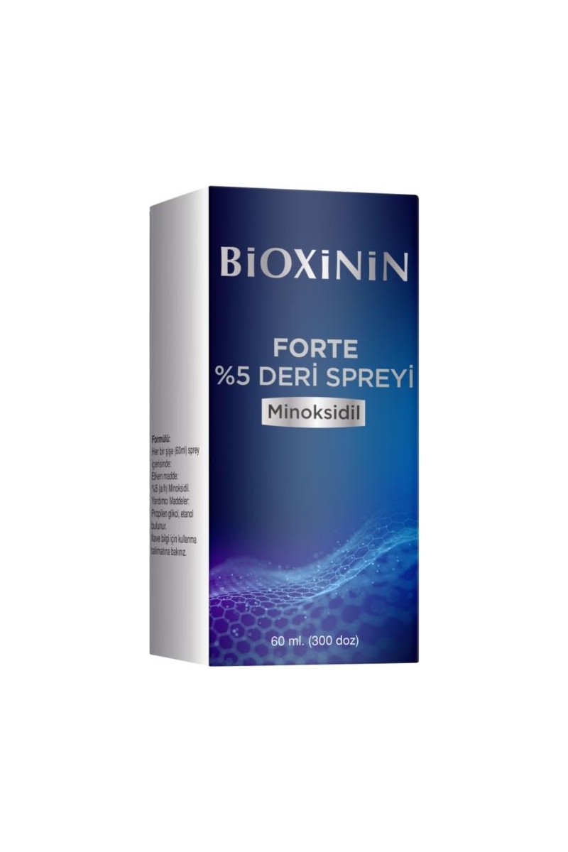 Bioxinin Forte %5 Deri Spreyi 60 ml